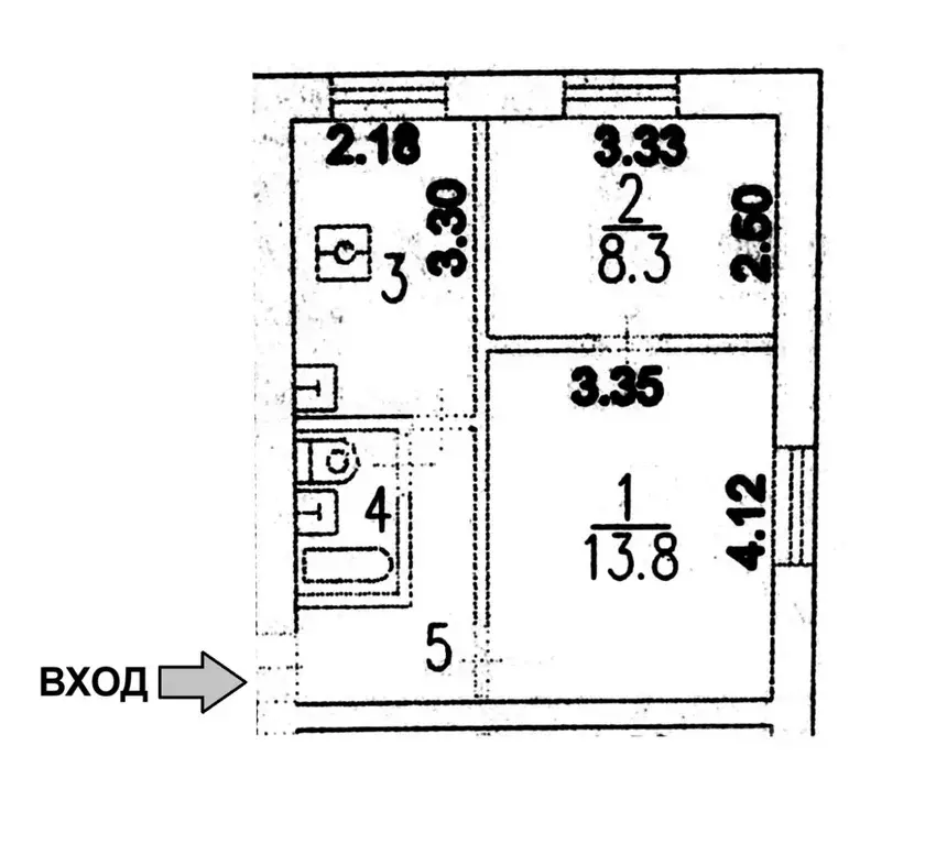 2-к кв. Москва Тимирязевская ул., 18К2 (36.0 м) - Фото 2