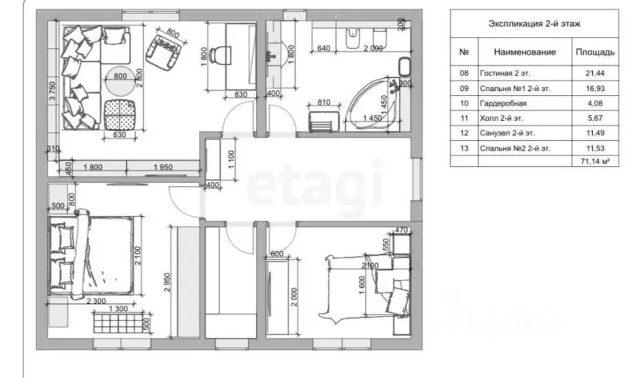Дом в Липецкая область, Липецк Сселки мкр, ул. И. Мазурука, 9 (165 м) - Фото 2