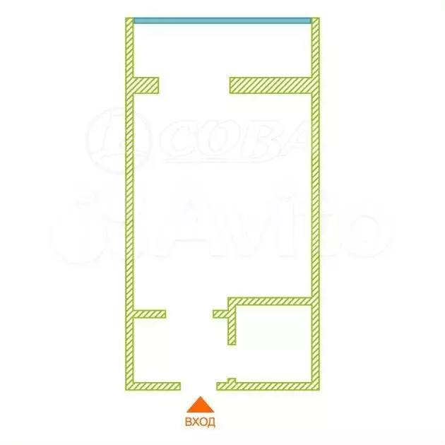 1-к. квартира, 22 м, 2/8 эт. - Фото 0
