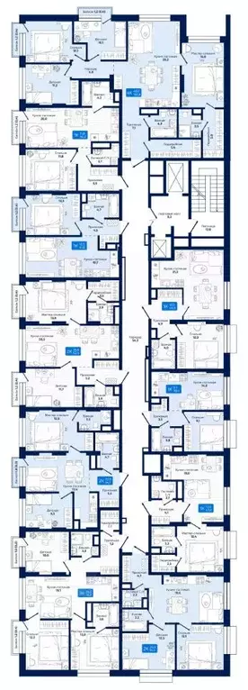 3-к кв. Самарская область, Самара ул. 8-я Радиальная, 31 (70.3 м) - Фото 2