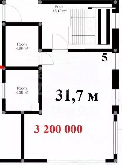 Студия Крым, Ялта муниципальный округ, Парковое пгт ул. Центральная, 1 ... - Фото 2
