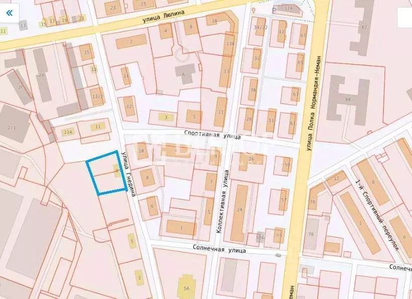 Участок в Ивановская область, Иваново ул. Гнедина, 9 (20.0 сот.) - Фото 2