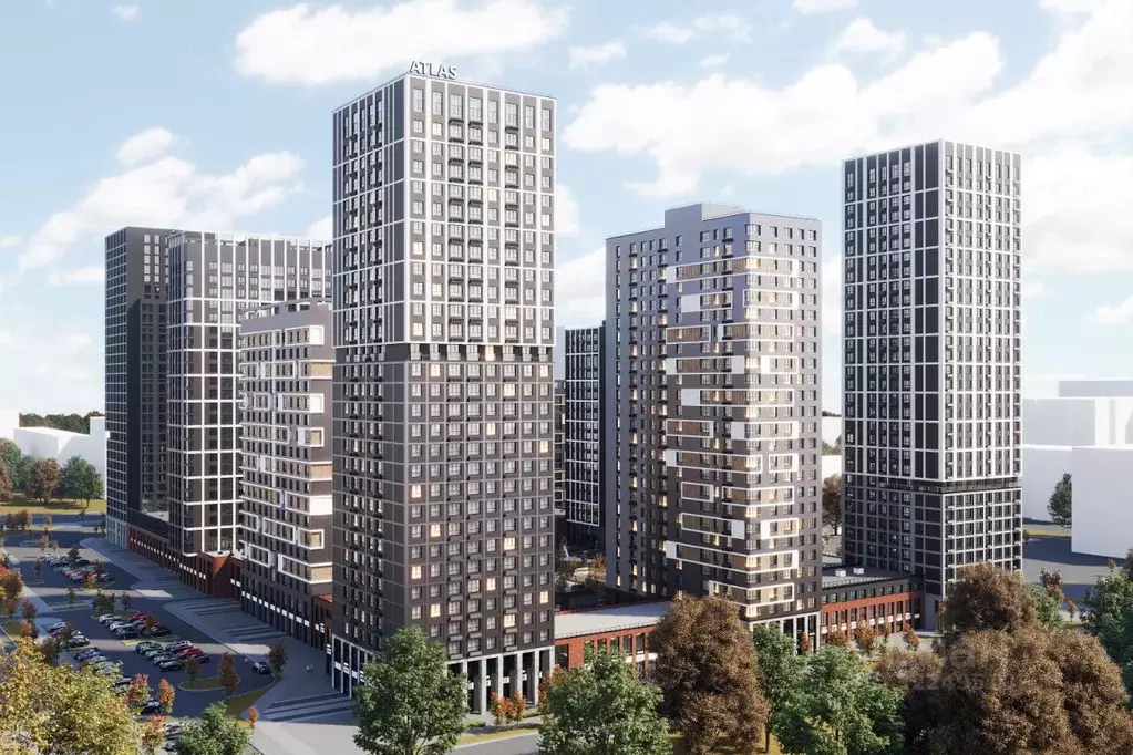 1-к кв. Свердловская область, Екатеринбург ул. Московская, 251 (41.6 ... - Фото 1