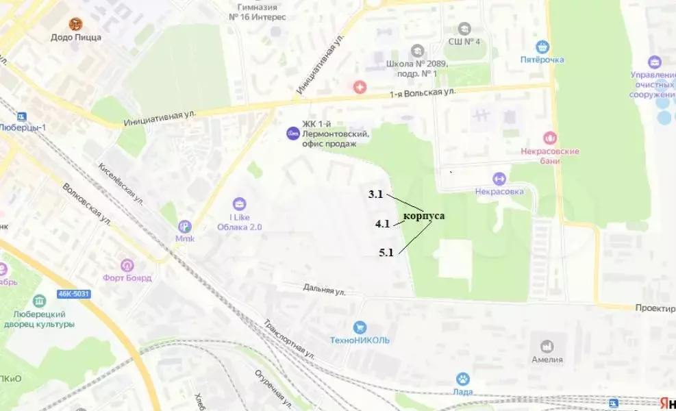 Продажа (псн) пл. 98 м2 Люберцы Новорязанское - Фото 1