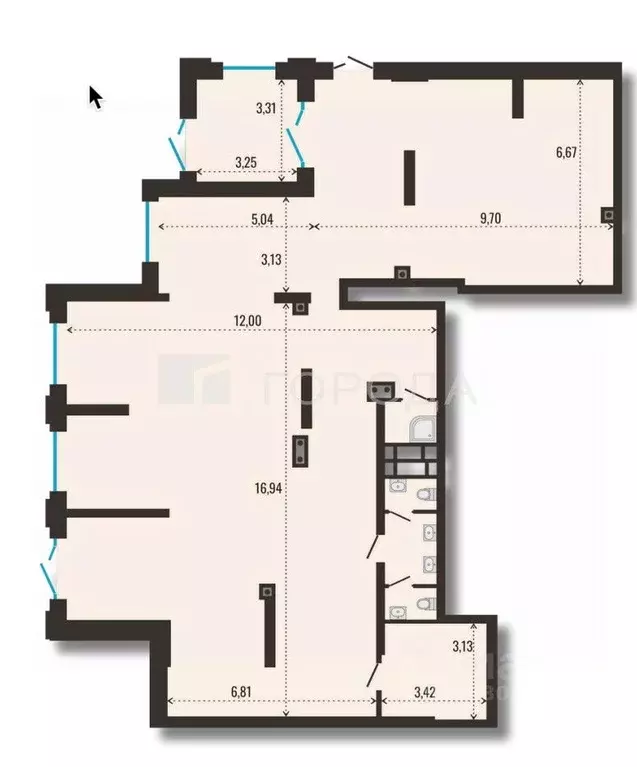 Помещение свободного назначения в Новосибирская область, Новосибирск ... - Фото 2
