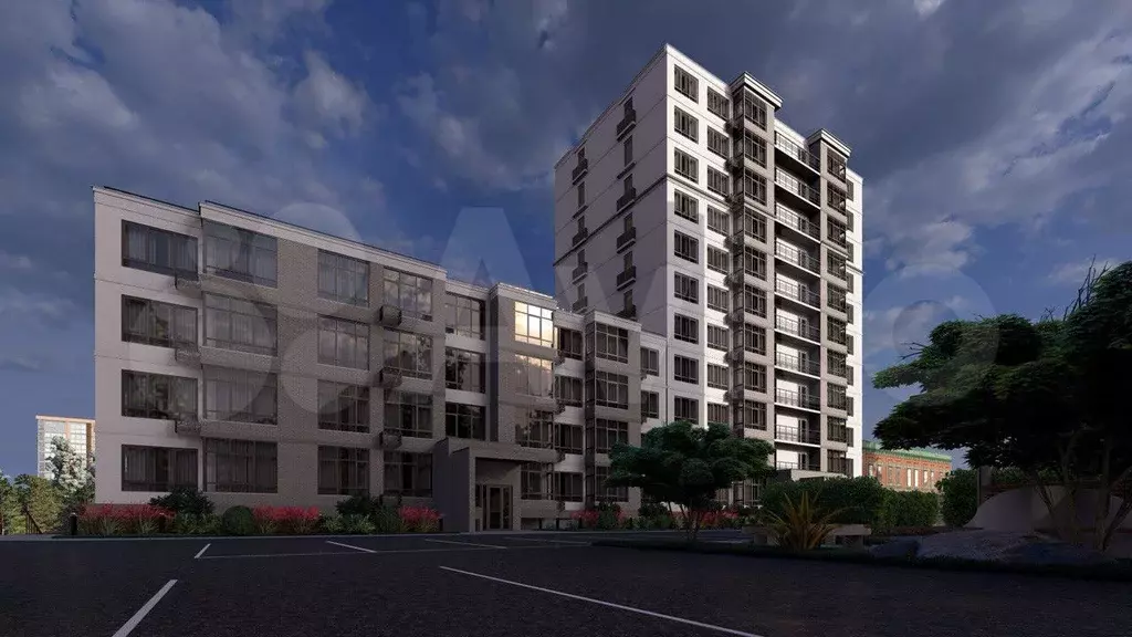 1-к. квартира, 38,9 м, 2/5 эт. - Фото 1