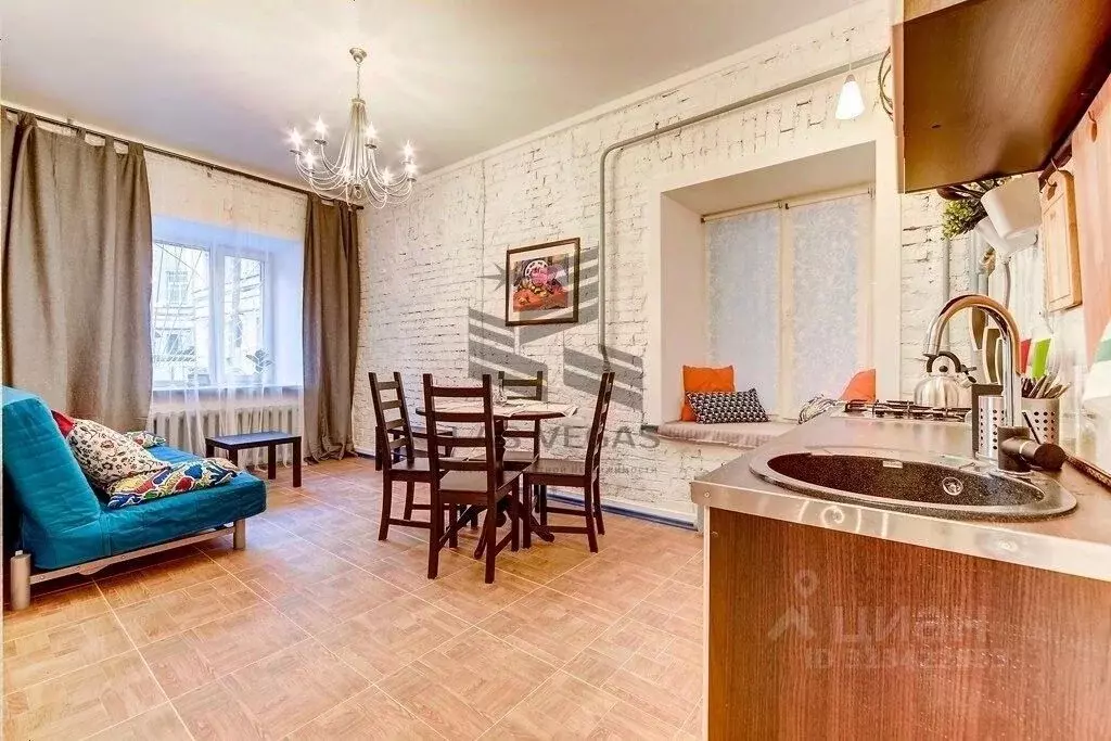 2-к кв. Санкт-Петербург наб. Реки Фонтанки, 45 (60.0 м) - Фото 0