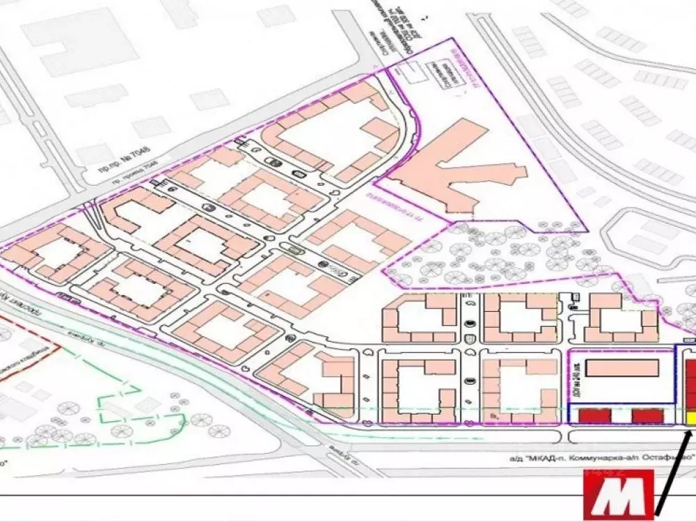 Торговая площадь в Москва Сосенское поселение, просп. Куприна, 7к1 ... - Фото 2