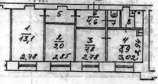 3-к кв. Московская область, Лобня Спортивная ул., 3 (52.4 м) - Фото 1