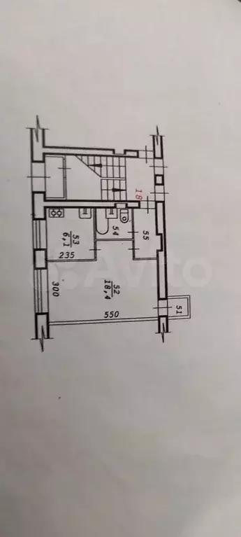 1-к. квартира, 31,7 м, 1/5 эт. - Фото 0
