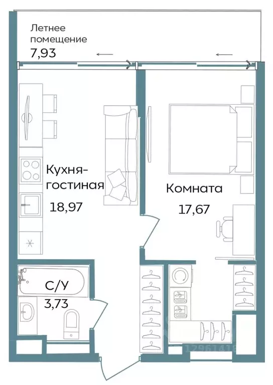1-к кв. Крым, Саки ул. Морская (48.3 м) - Фото 0