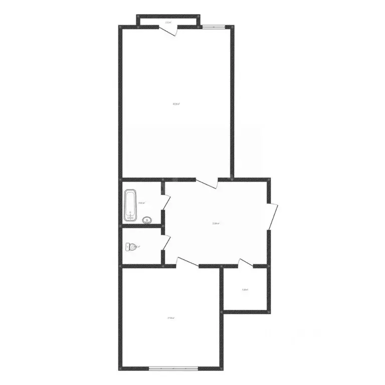1-к кв. Иркутская область, Ангарск 9-й мкр, 91 (39.4 м) - Фото 2