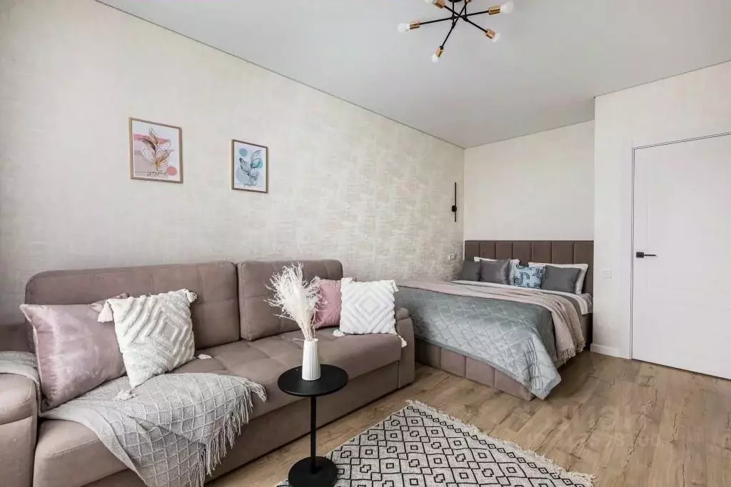 1-к кв. Татарстан, Казань ул. Мансура Хасанова, 13 (38.0 м) - Фото 0