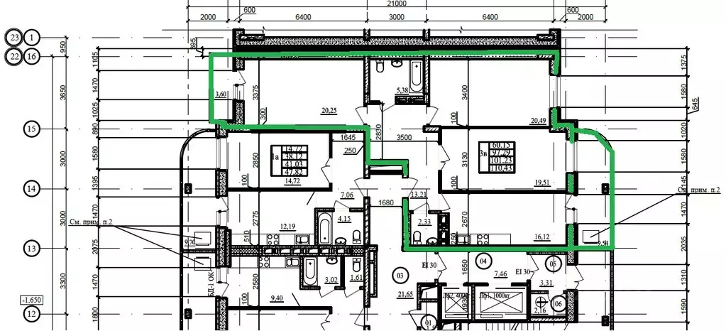 3-к кв. Новосибирская область, Новосибирск ул. Дуси Ковальчук, 238 ... - Фото 2
