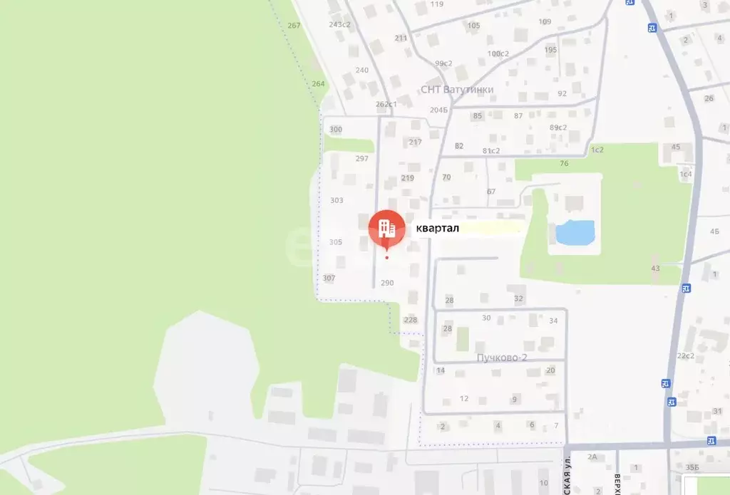 Участок в Москва № 452 кв-л, 289 (10.0 сот.) - Фото 2