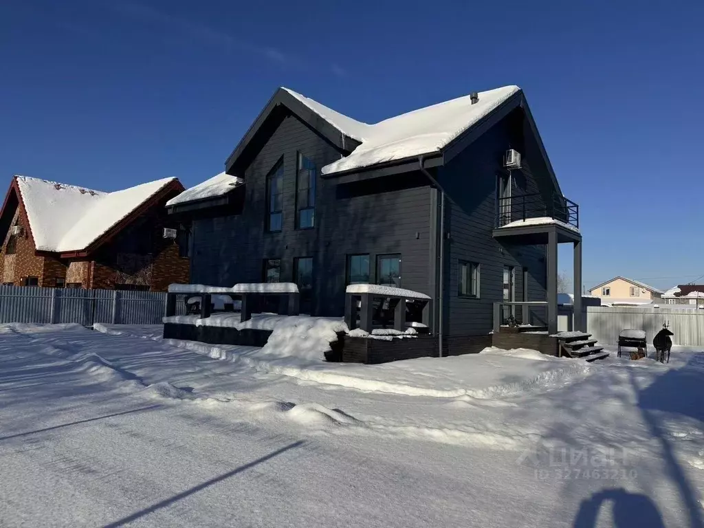 Коттедж в Ленинградская область, Ломоносовский район, Виллозское ... - Фото 1