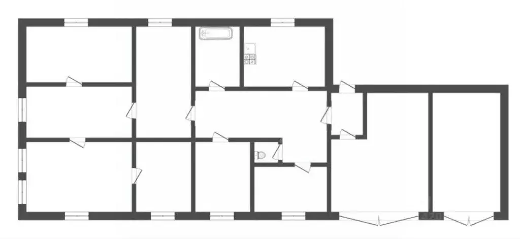 Дом в Воронежская область, Борисоглебск Южная ул., 1 (125 м) - Фото 2