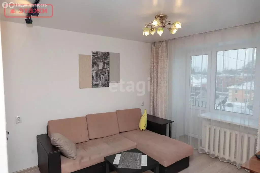 1-комнатная квартира: Петрозаводск, улица Луначарского, 13А (21.6 м) - Фото 1