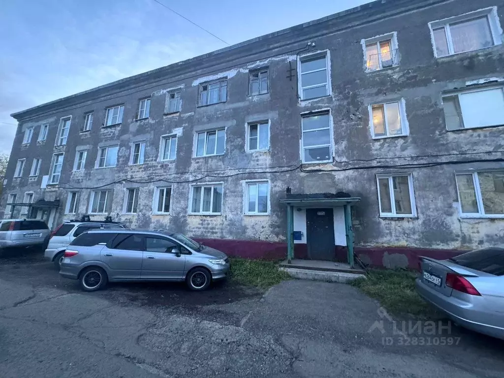 Свободной планировки кв. Камчатский край, Вилючинск ул. Мира, 2 (44.0 ... - Фото 1