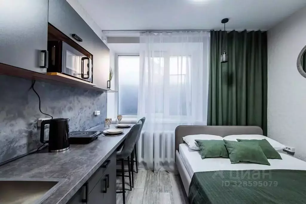 1-к кв. Москва 1-я Фрунзенская ул., 6 (16.0 м) - Фото 2