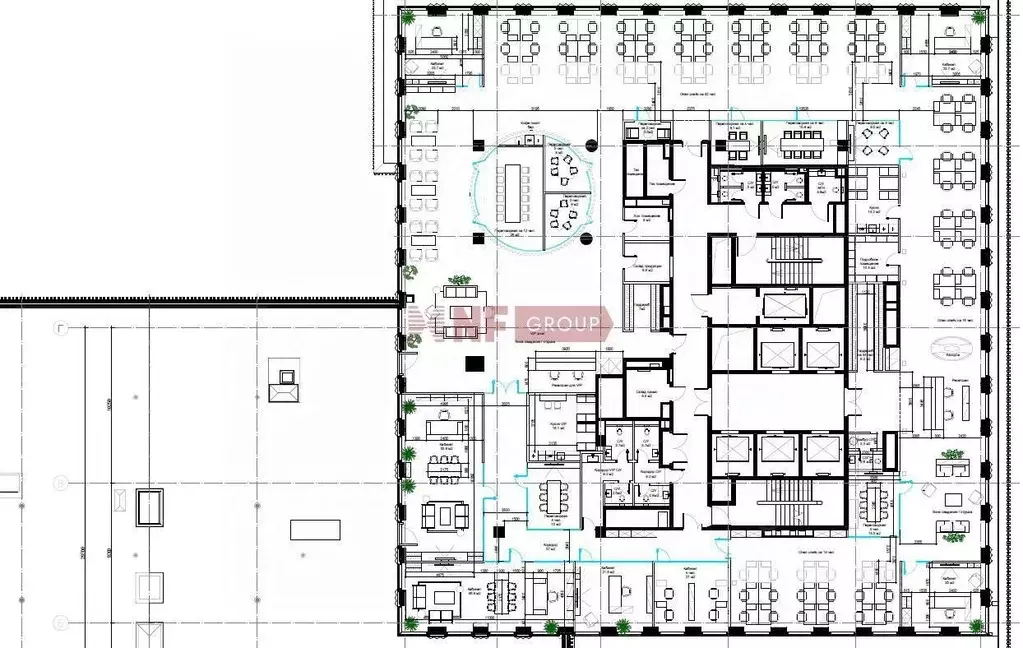 Офис в Москва Озерная ул., вл42 (1194 м) - Фото 2