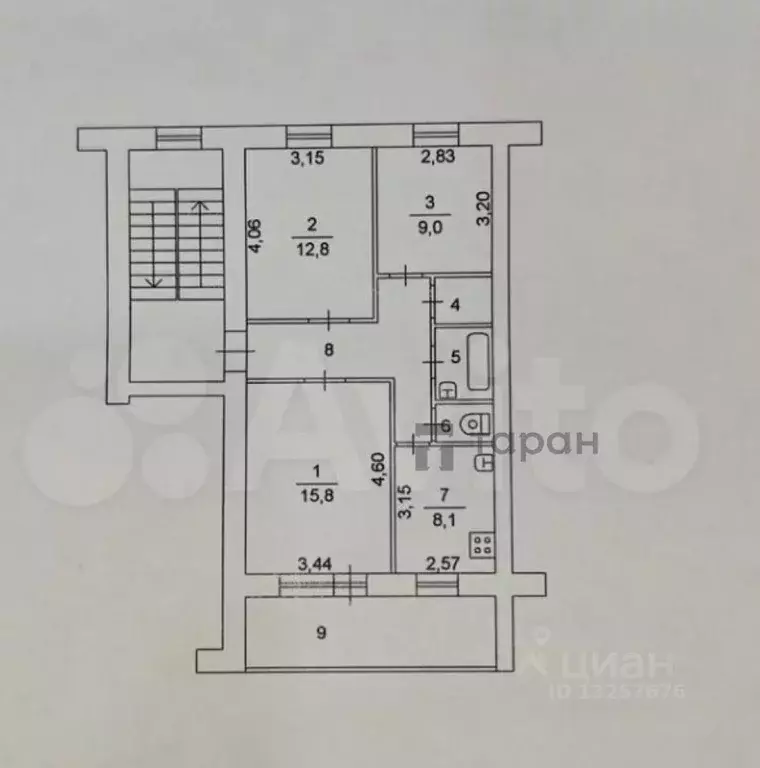 3-к кв. Челябинская область, Челябинск пос. Новосинеглазово, Клубная ... - Фото 2