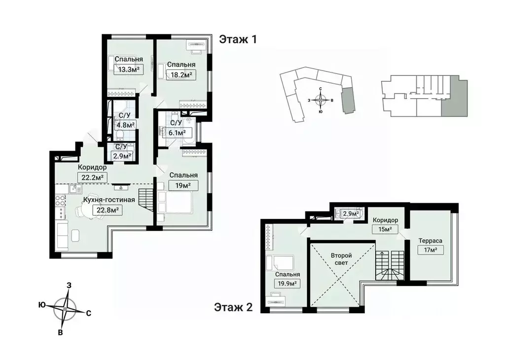5-к кв. Москва ул. Василия Ланового, 3 (152.1 м) - Фото 1