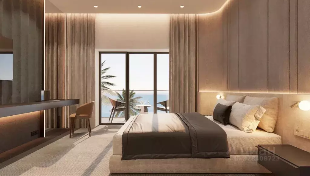 Студия Краснодарский край, Сочи Курортный просп., 86к9 (29.0 м) - Фото 1