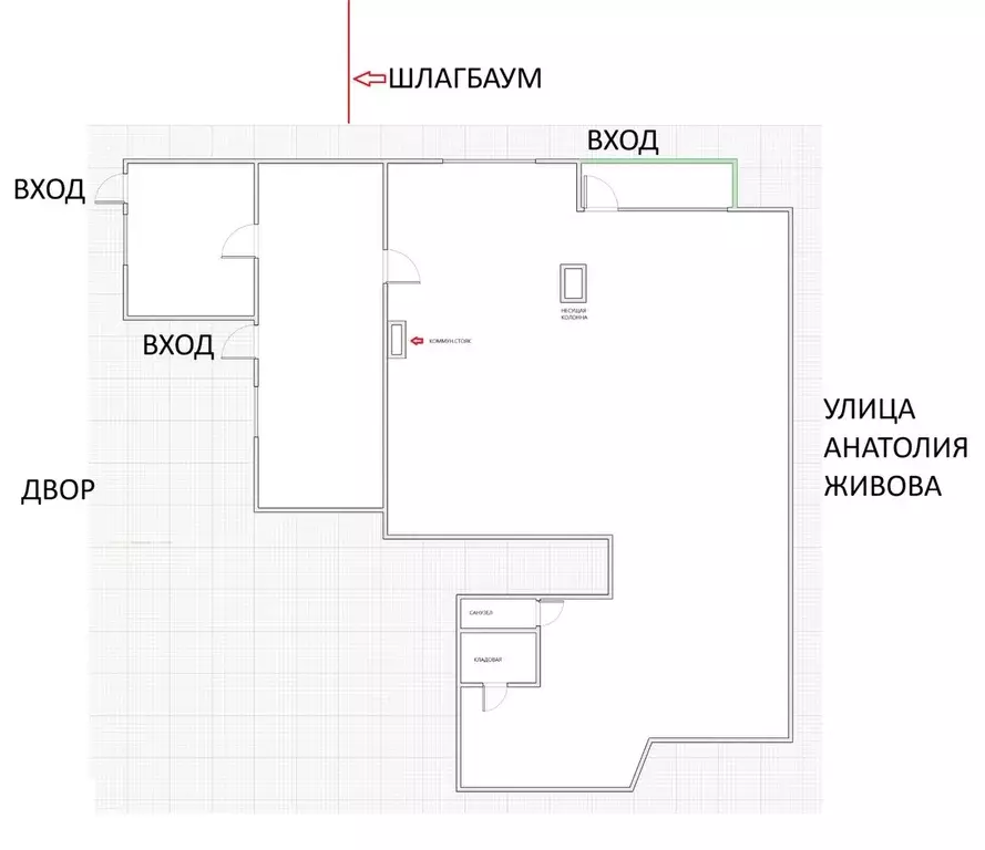 Помещение свободного назначения в Москва Шмитовский проезд, 10/7 (175 ... - Фото 0