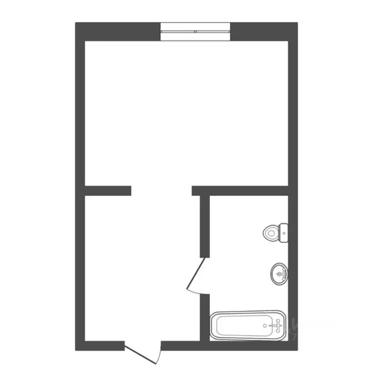 Студия Тюменская область, Тюмень Фабричная ул., 22 (17.0 м) - Фото 2