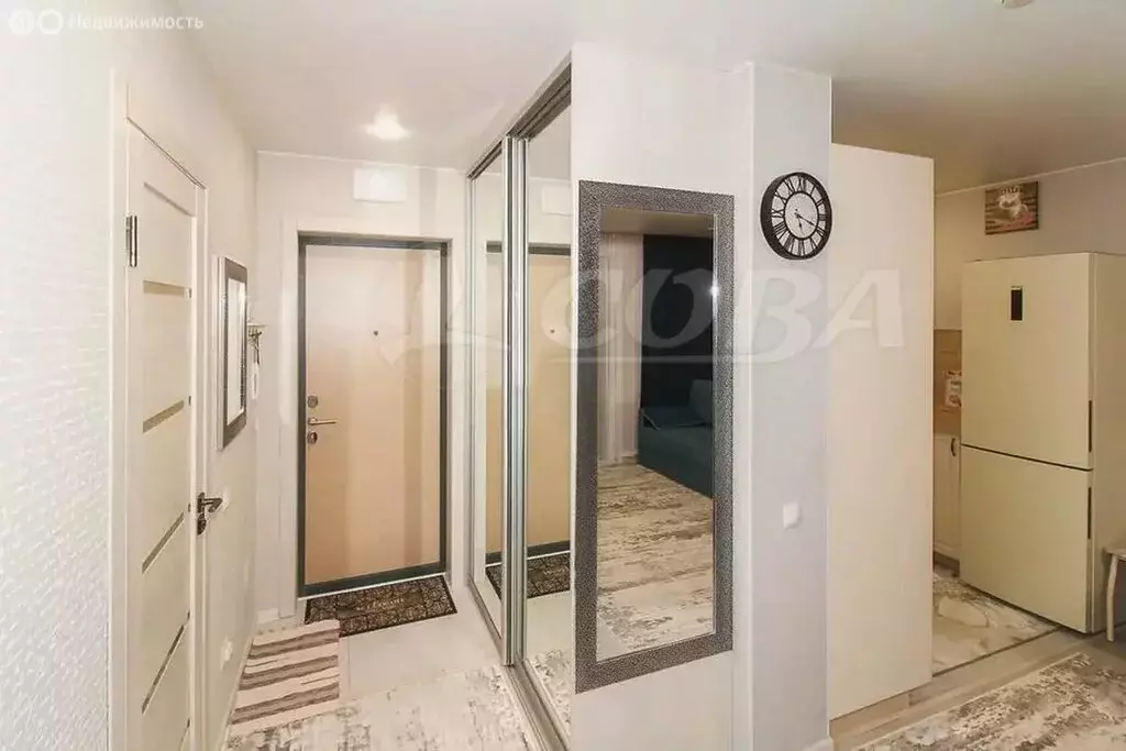 Квартира-студия: Тюмень, Краснооктябрьская улица, 14 (42 м) - Фото 1