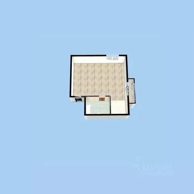 Комната Башкортостан, Уфа ул. Адмирала Ушакова, 88/1 (30.0 м) - Фото 1