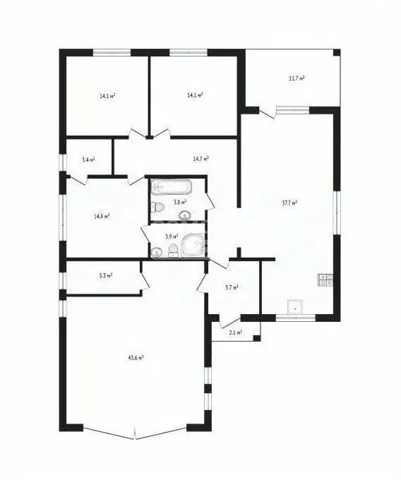 Дом в Тюменская область, Тюменский муниципальный округ, д. Падерина ... - Фото 2