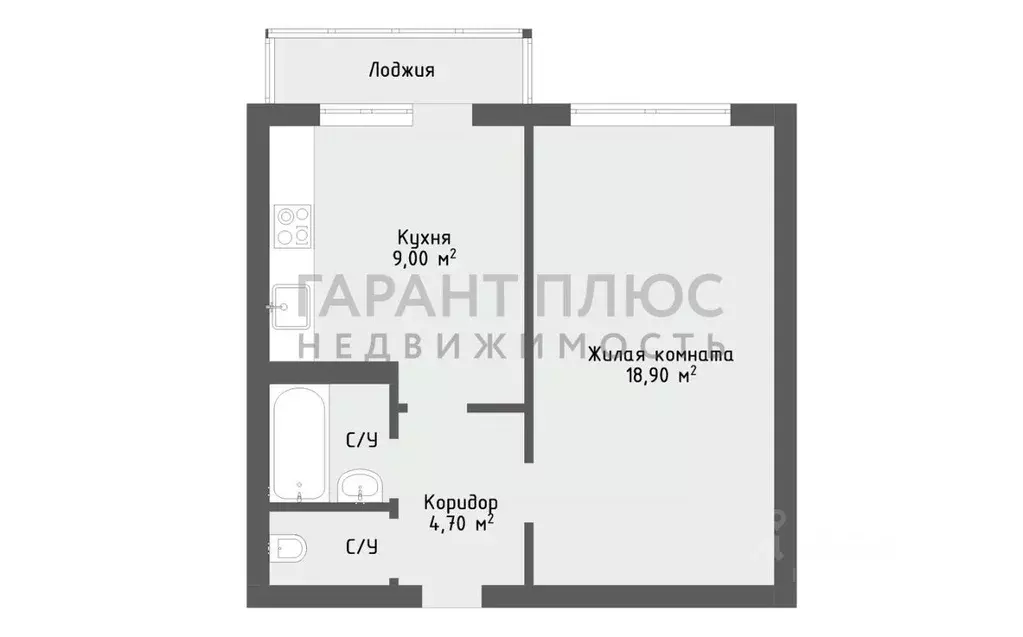 1-к кв. Липецкая область, Липецк ул. Суворова, 9А (36.4 м) - Фото 2