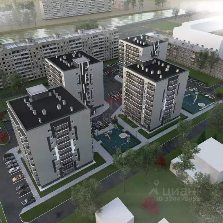 2-к кв. Хакасия, Абакан Трудовая ул., 93 (52.33 м) - Фото 1