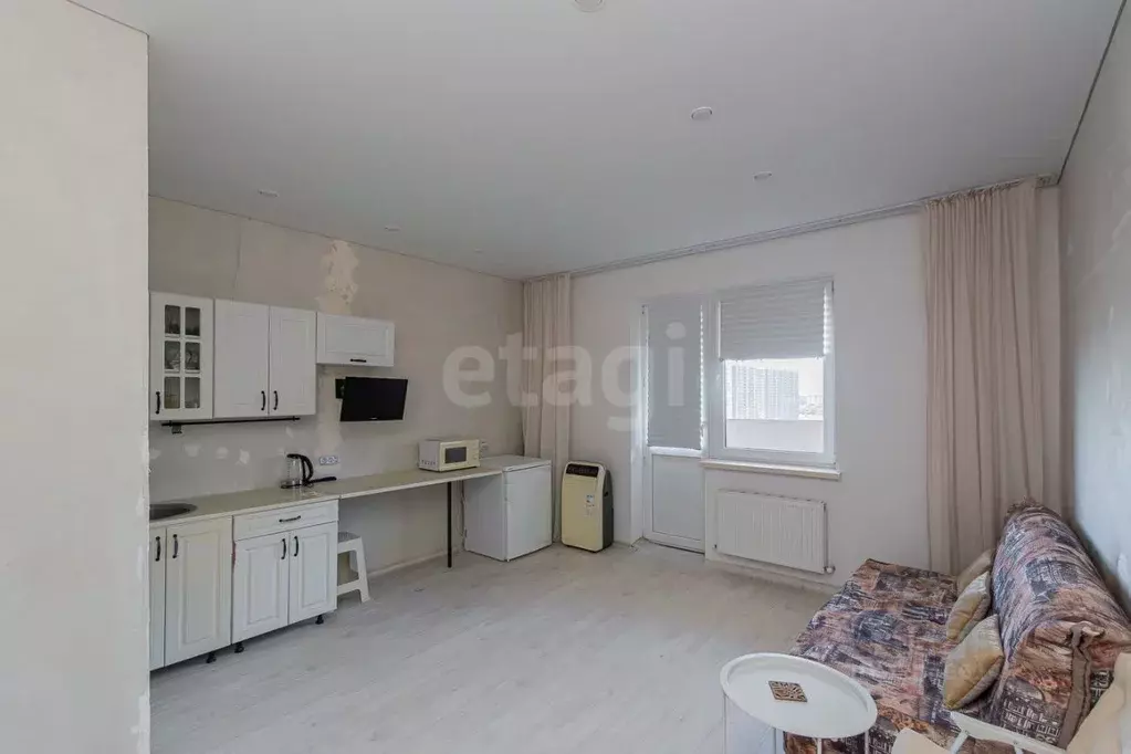 Студия Краснодарский край, Краснодар ул. Командорская, 9/2 (27.1 м) - Фото 1