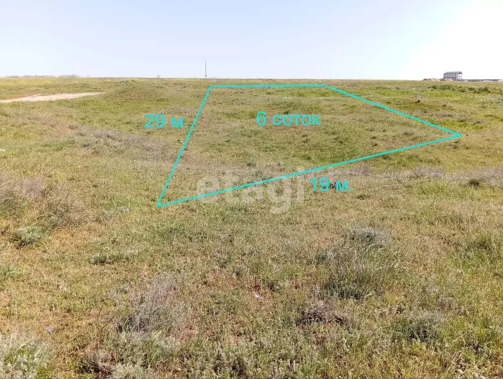 Участок в Крым, Ленинский район, Семисотское с/пос, с. Каменское ул. ... - Фото 1