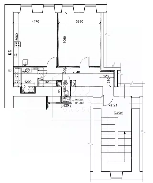 1-к кв. Санкт-Петербург ул. Черняховского, 69 (60.0 м) - Фото 1