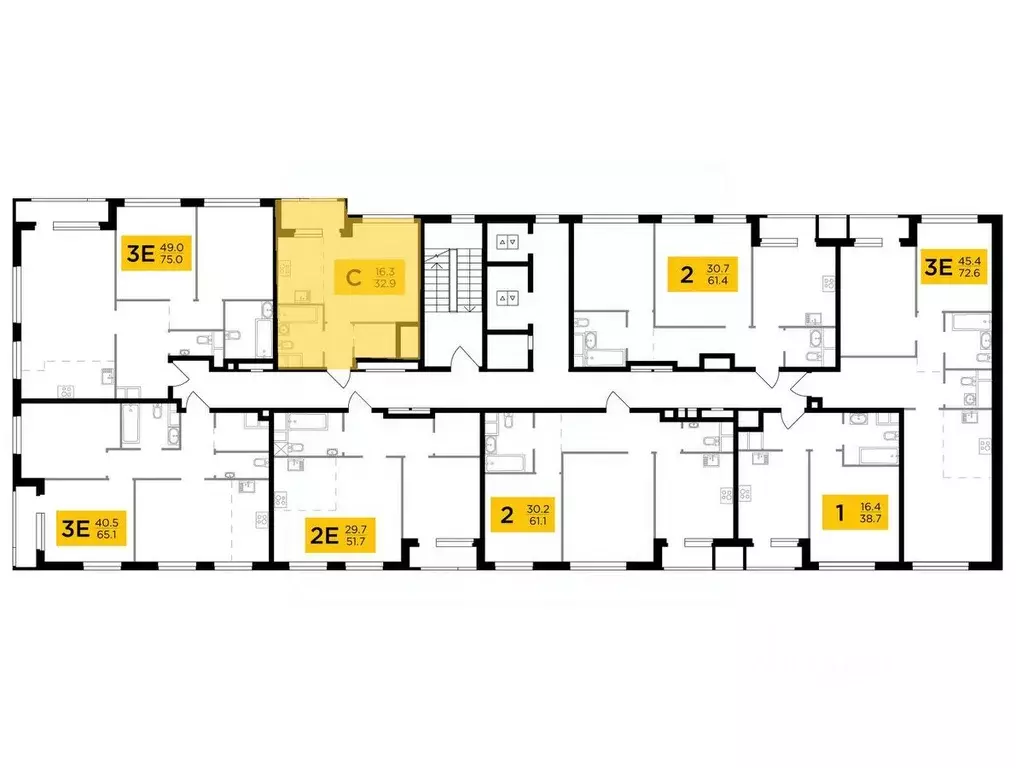 1-к кв. Москва Филатов Луг жилой комплекс, к5 (32.9 м) - Фото 0