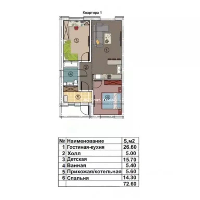 Таунхаус в Челябинская область, Магнитогорск Посадская ул., 53 (73 м) - Фото 2