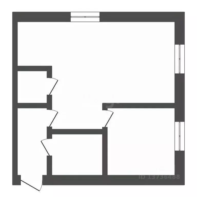 1-к кв. Амурская область, Райчихинск ул. Победы, 40 (30.9 м) - Фото 1