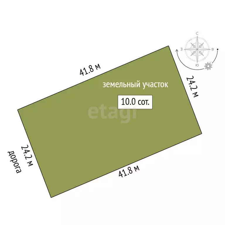 Участок в Вологодская область, Шекснинский муниципальный округ, ... - Фото 1