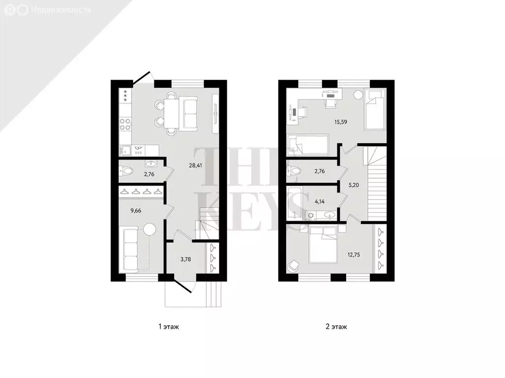 Дом в посёлок Стрельна, Красносельское шоссе, 101к8 (91.8 м) - Фото 1