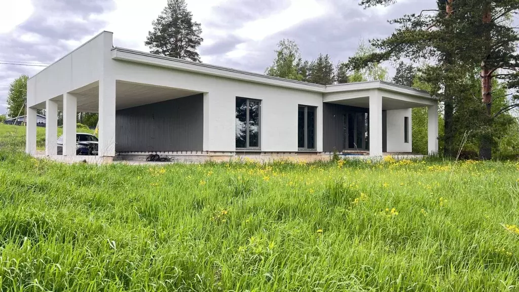 Дом в Ленинградская область, Приозерский район, пос. Сосново, ... - Фото 1