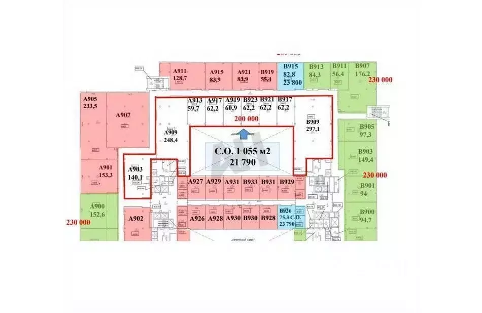 Помещение свободного назначения в Москва ул. Горбунова, 2С3 (1055 м) - Фото 2