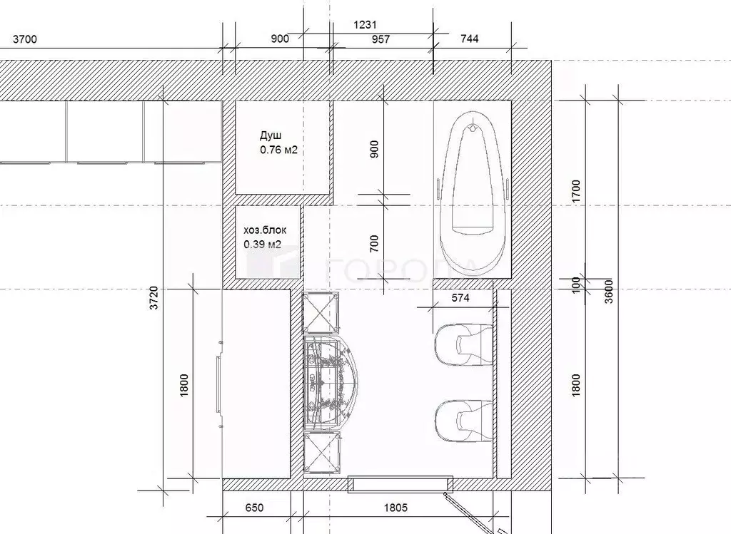 2-к кв. Алтайский край, Барнаул Партизанская ул., 61 (76.3 м) - Фото 2