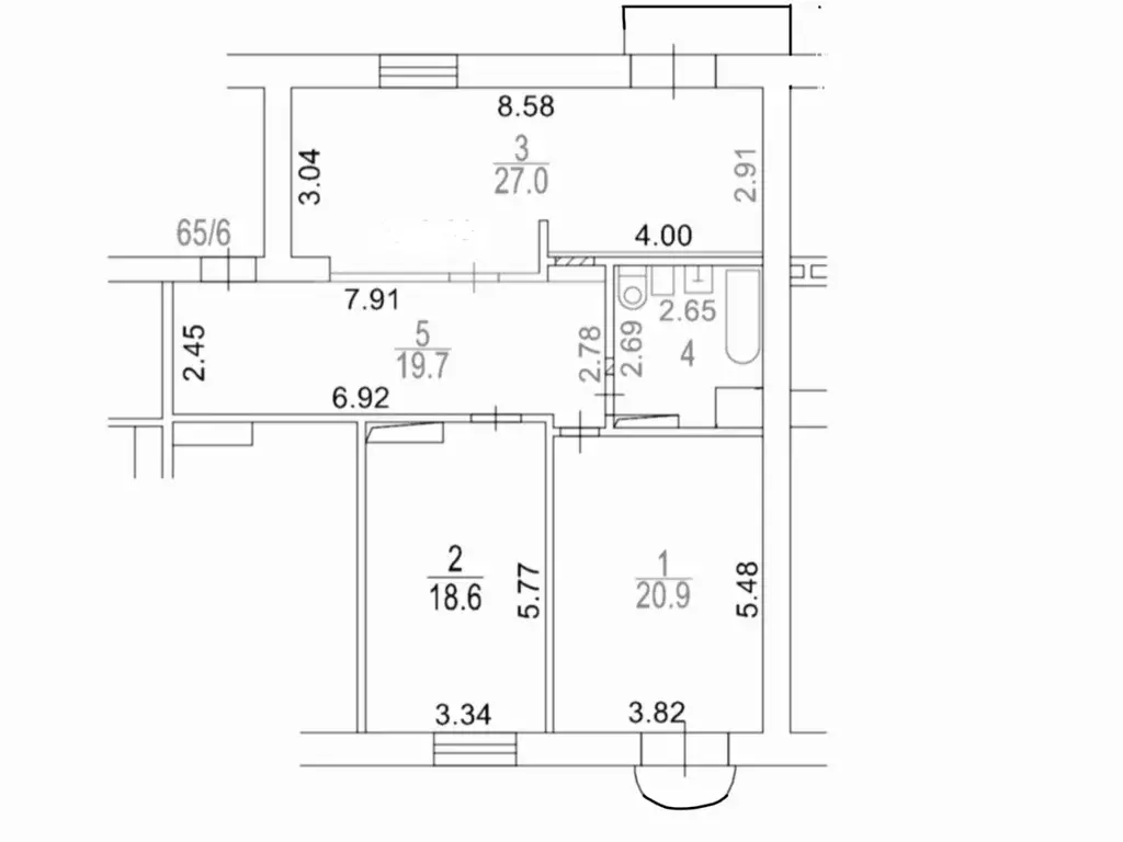 Офис в Москва Чистопрудный бул., 2 (95 м) - Фото 1