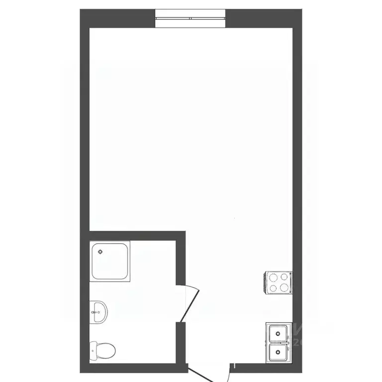 1-к кв. Костромская область, Кострома Центральная ул., 48 (17.9 м) - Фото 1