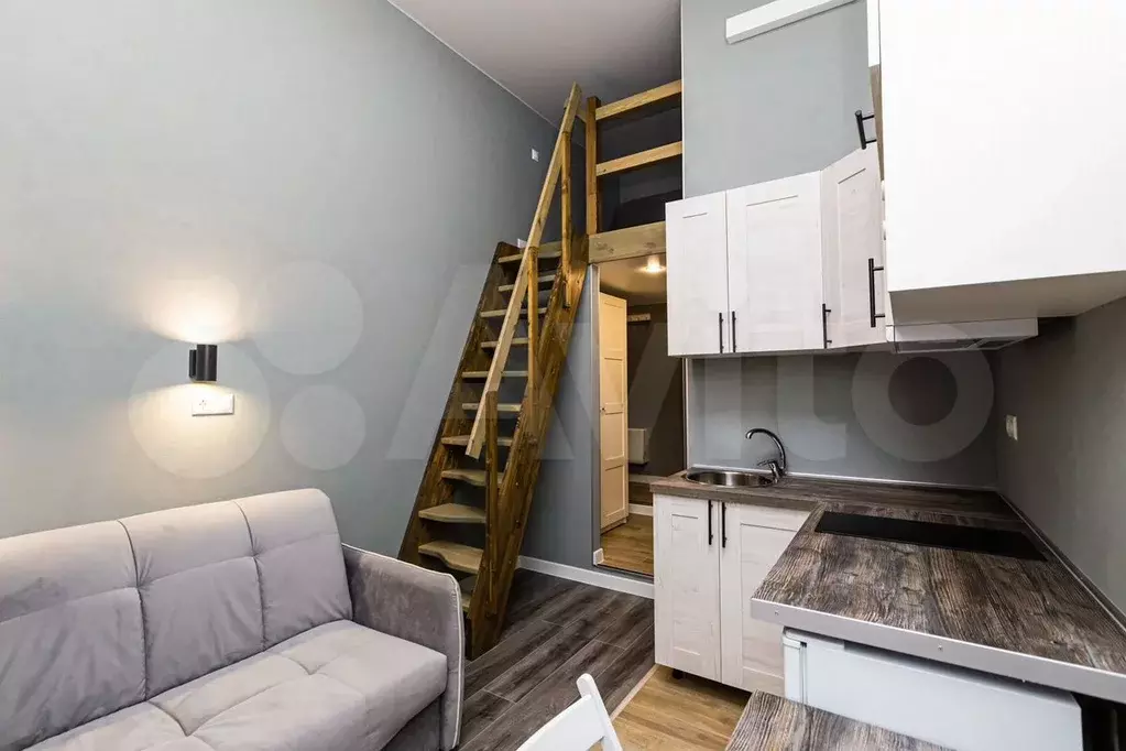 Квартира-студия, 22 м, 1/25 эт. - Фото 1