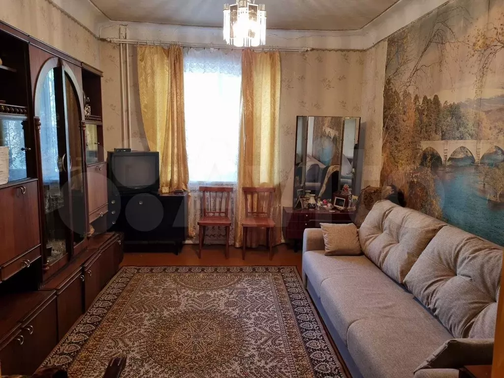 2-к. квартира, 46,7 м, 1/2 эт. - Фото 1